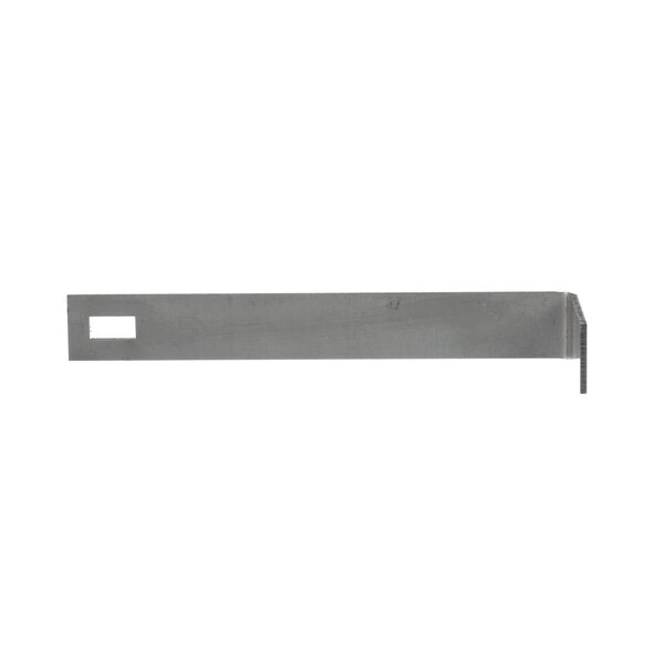 A metal APW Wyott drain handle with a square shape.