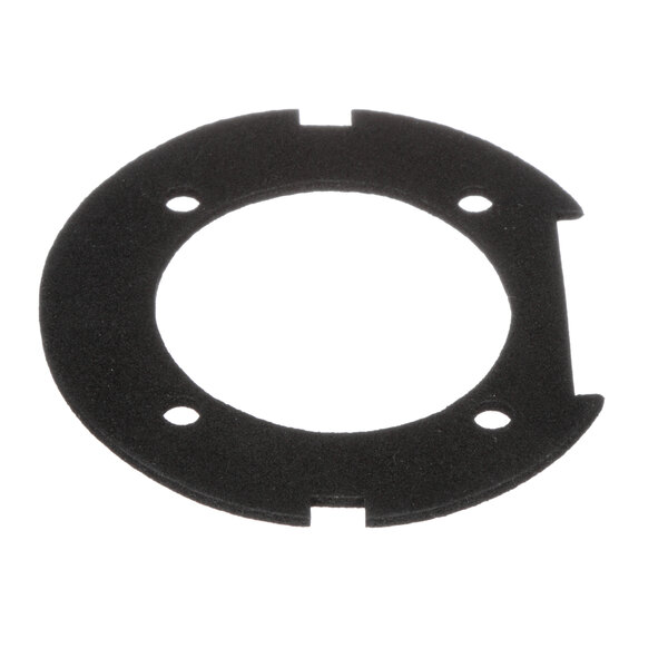 A black Hobart gasket with holes.