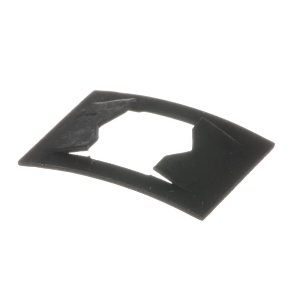 A black plastic Nemco clip with a hole in it.