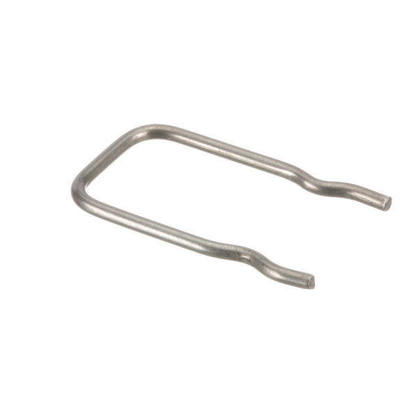 A Rational hand shower roll guide plug spring. A metal bar with a metal handle on the end.