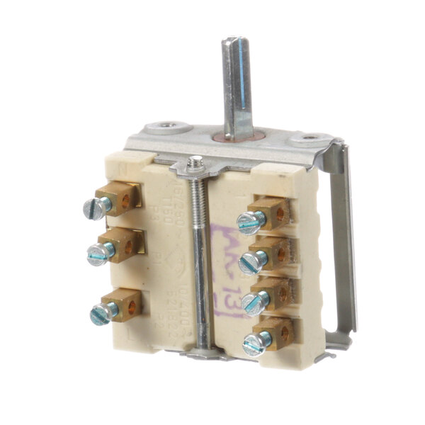A US Range rotary switch with two wires and two screws.