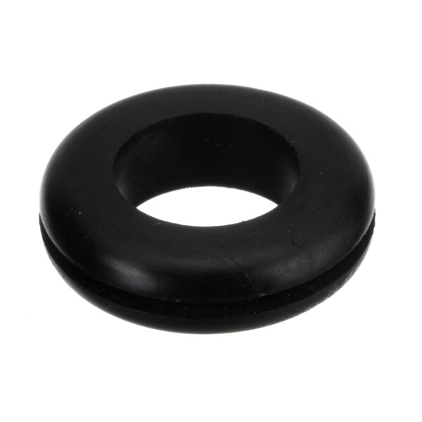 A black rubber True Refrigeration grommet.