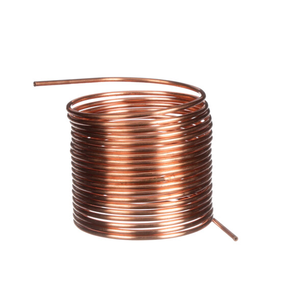 A coil of Master-Bilt copper capillary tube.