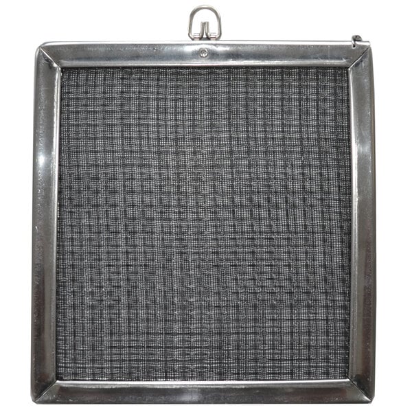 A TurboChef heavy duty air filter with a metal mesh square frame.