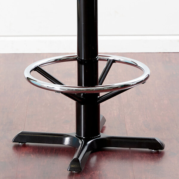 Lancaster Table & Seating 22" x 22" x 41" Black Metal Table Base with