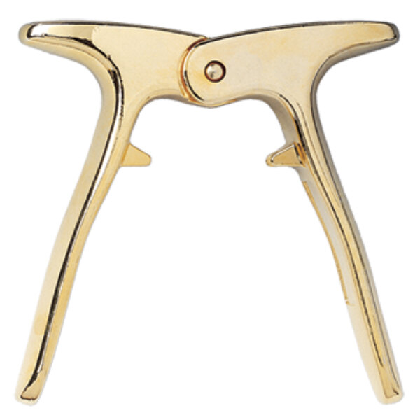 A gold-plated Franmara champagne opener.