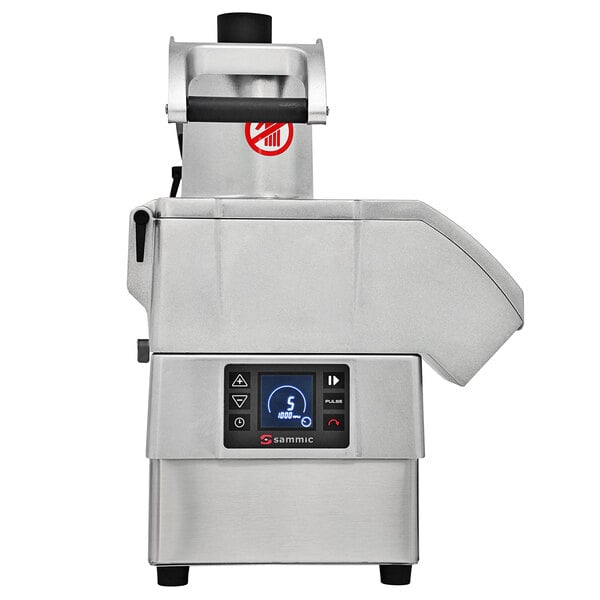 A Sammic CA-3V commercial food processor with a digital display and buttons.