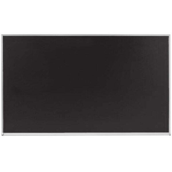 A black rectangular chalkboard with a white border.