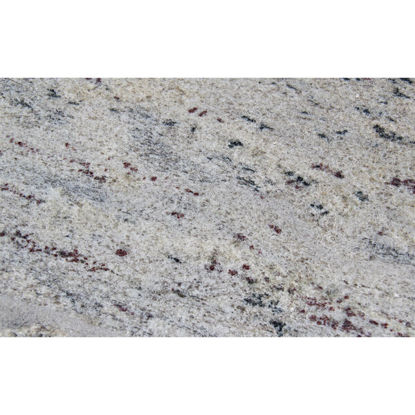 A close-up of a white granite Art Marble Furniture tabletop with black lines.