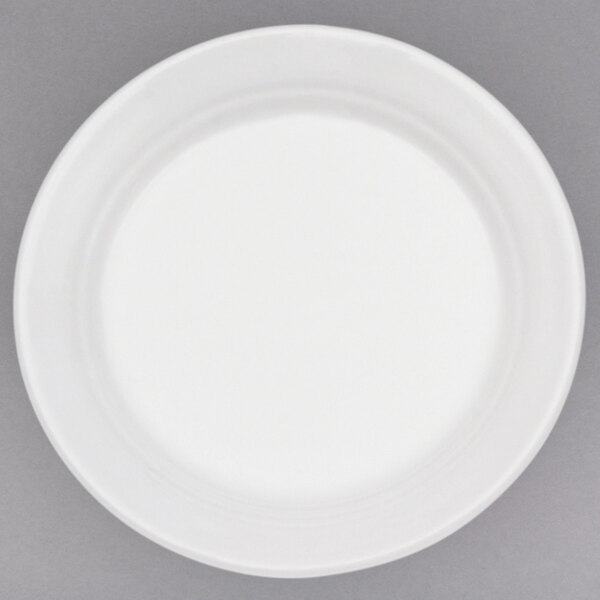 A white porcelain Villeroy & Boch coaster/butter dish.