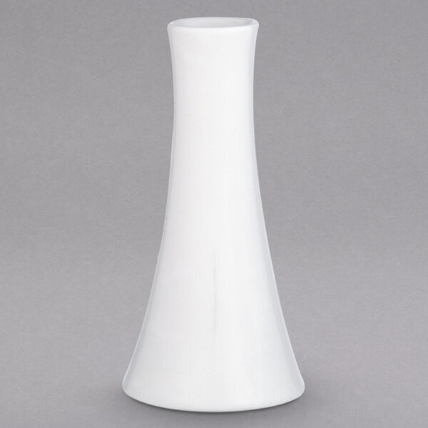 A Villeroy & Boch white porcelain bud vase.