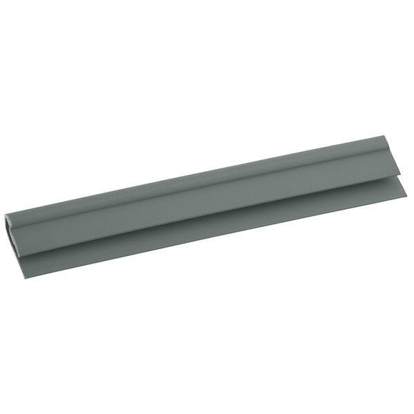 A grey rectangular metal bar with a long handle.