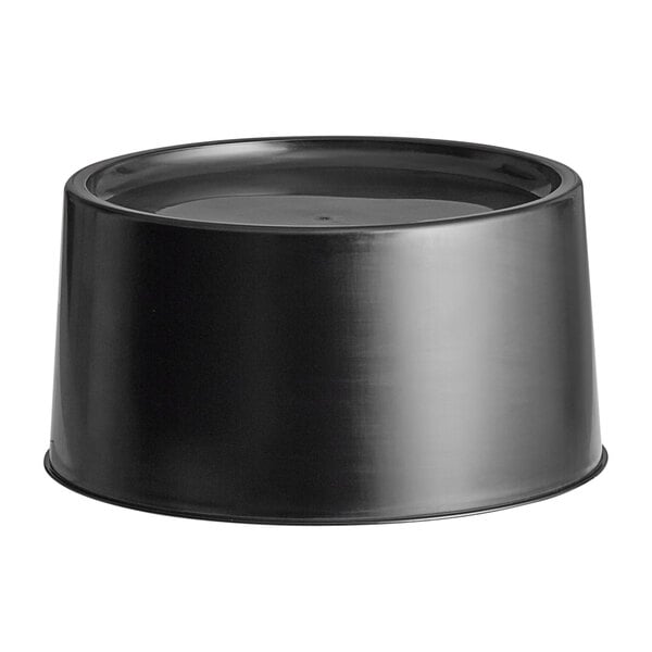 A black container base for Choice round beverage dispensers.