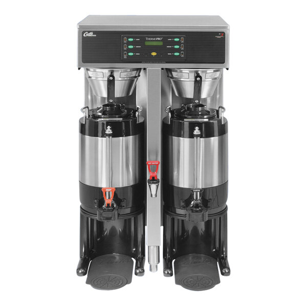 A Curtis G4 ThermoPro coffee machine with two vacuum servers.