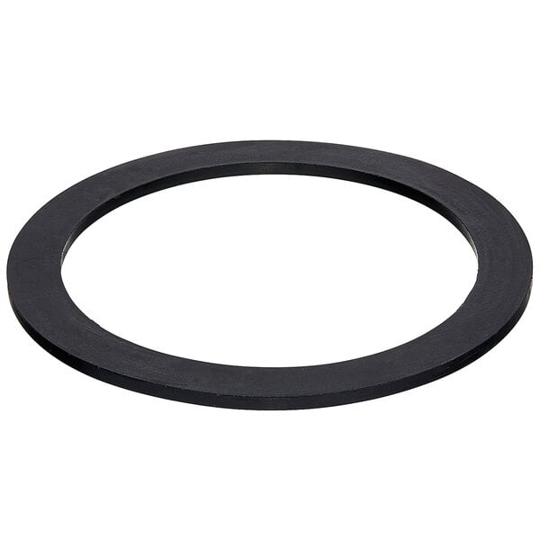 A black rubber Fisher clamping ring gasket.