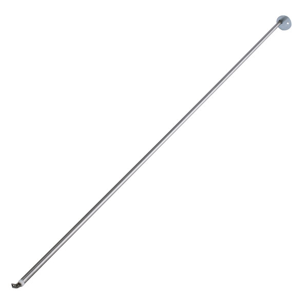 An Avantco heating element with a long metal rod and a round object on the end.