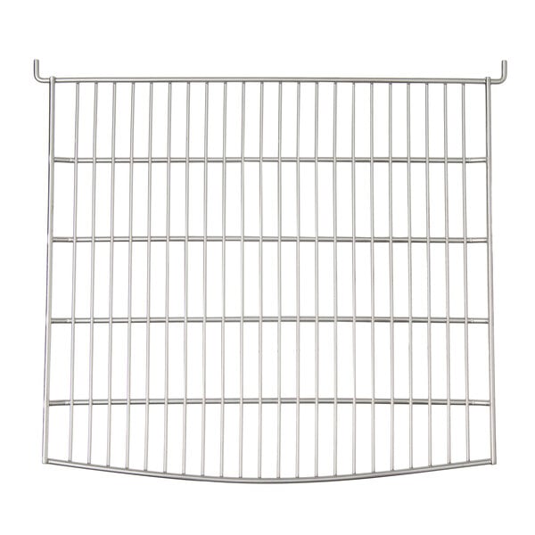 An Avantco metal grid shelf for a refrigerator or freezer on a white background.