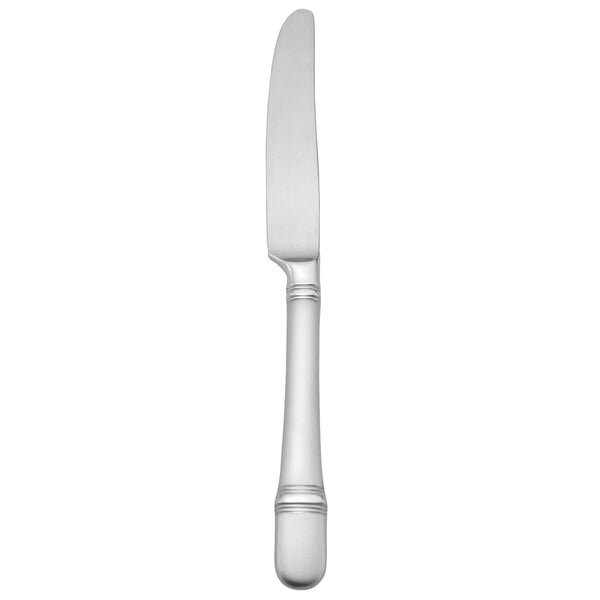 A Oneida Satin Astragal stainless steel table knife.
