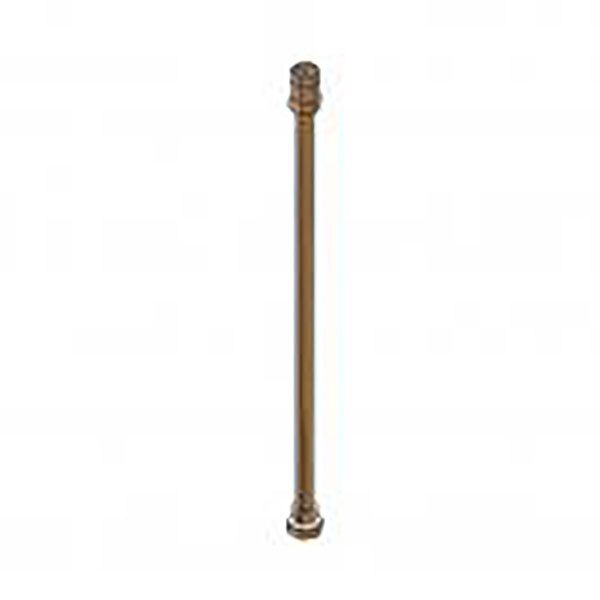 A T&S brass swivel extension rod with a nut.