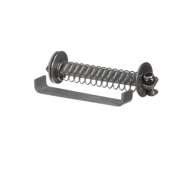 A metal spring with a black handle on a CMA Dishmachines 00122.00.