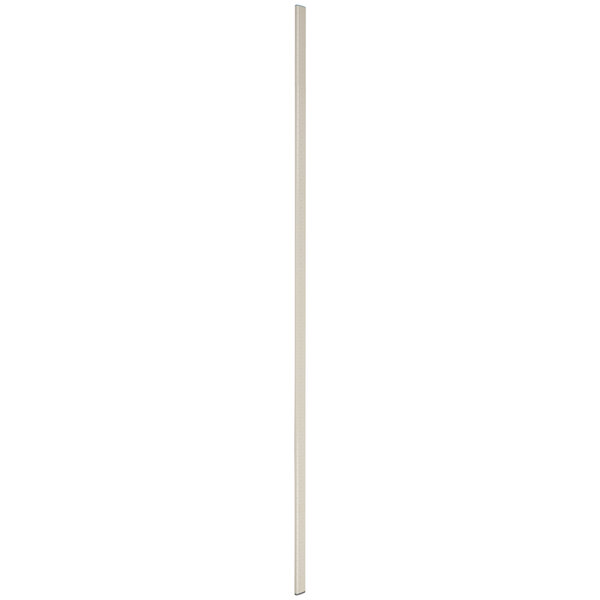 A long white metal pole.
