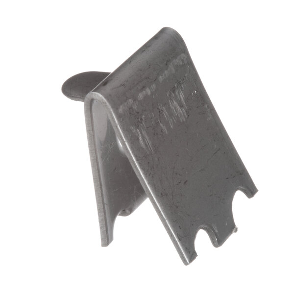 A close-up of a Criotec metal shelf clip.