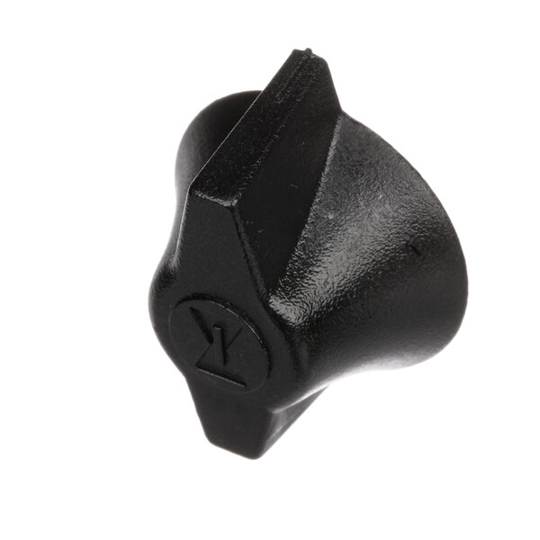 A black plastic Hobart timer knob.