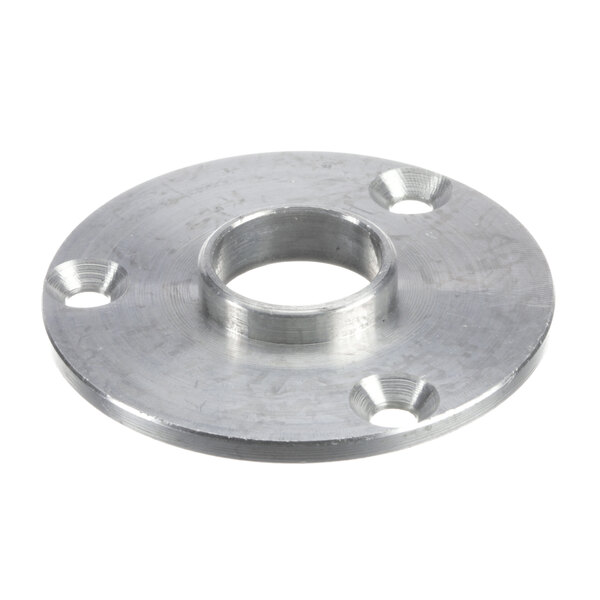 A silver La San Marco bearing cover plate with holes on a white background.