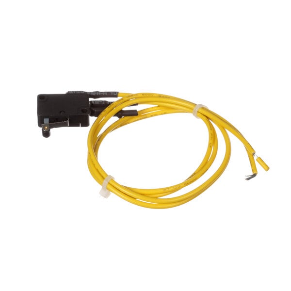A yellow wire with a yellow connector on a Presto 11-P186 switch.
