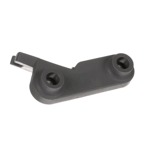 A black plastic Hobart meat grip hanger with holes.