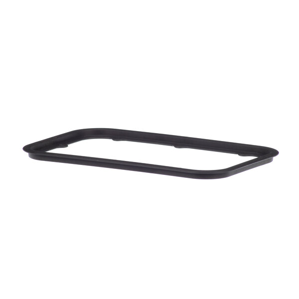 A black rectangular plastic bracket with a handle.