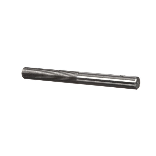 A stainless steel Hobart cam shaft with a round head and black handle.