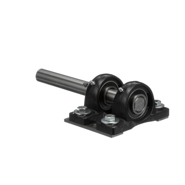 A black metal Cutler Industries stab bearing assembly with a round metal rod.