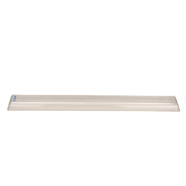 A white plastic light strip with a white plastic cover.