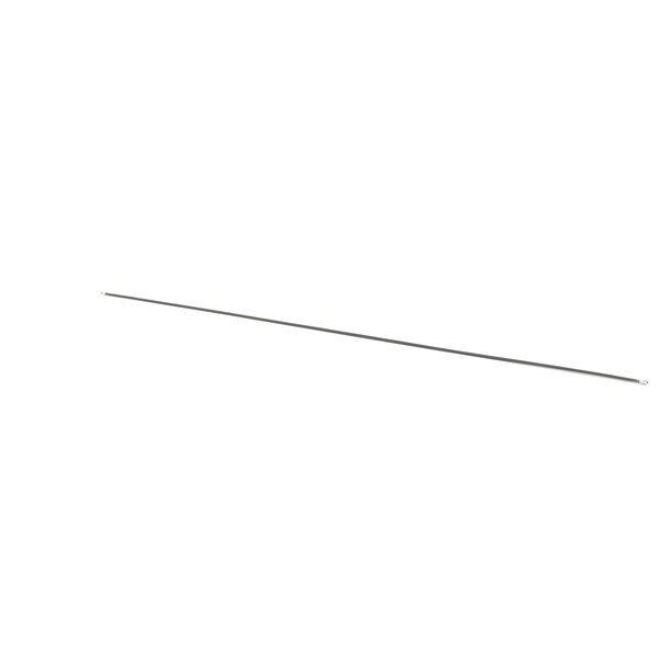 A Brass Smith heater element with a long thin metal rod and a small hook on the end.