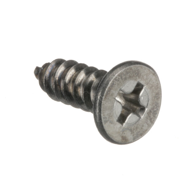 A close-up of a Quality Espresso screw.