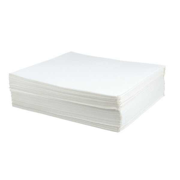 A stack of Hk Dallas white paper fryer oil envelopes.