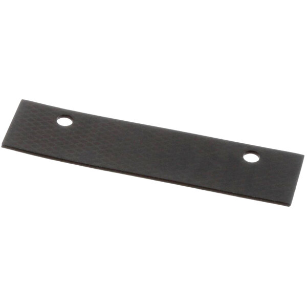 A black rectangular Thermaco PB-3 Wiper Blade with holes.