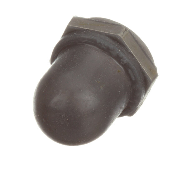 A black rubber knob with a nut on the Lakeside rubber boot.