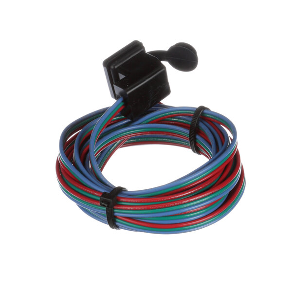 A Southern Fixtures SSF2700WH female pin harness with a black and red wire coil.