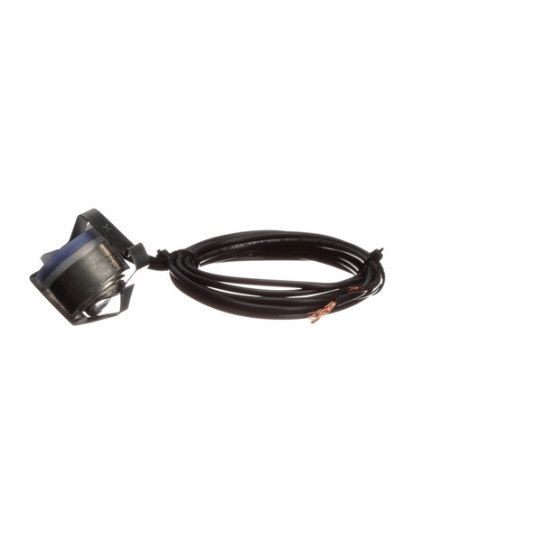 A black cable with a white clip attached to Aaon V12960 limit switch.
