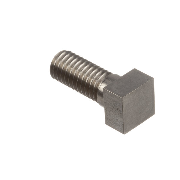 A close-up of a stainless steel Hardt shoulder screw.