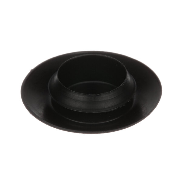 A black plastic Berkel plug with a hole.