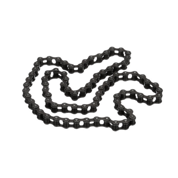 A close-up of a black Somerset chain.