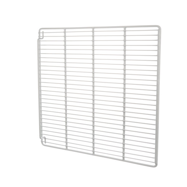 A white wire mesh shelf for a Maxx Cold refrigerator on a white background.