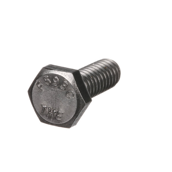 A hex head screw with a Beverage-Air 603-287A on a white background.