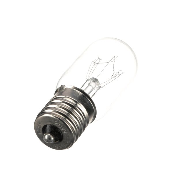 A Sharp oven lamp/bulb with a screw base on a white background.