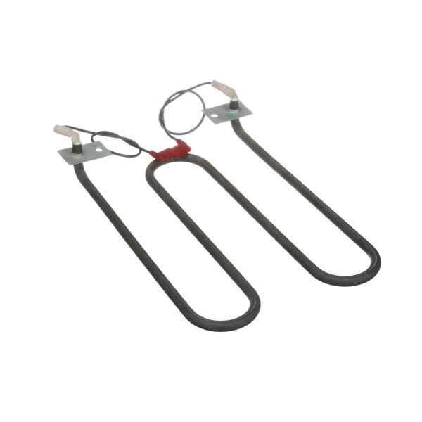 Two Forbes 6272-HEAT metal heating elements with wires attached.