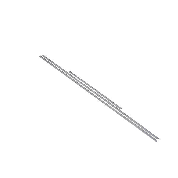 A set of long thin metal rods with metal needles on the ends.