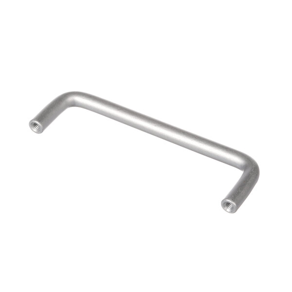 A silver metal handle.